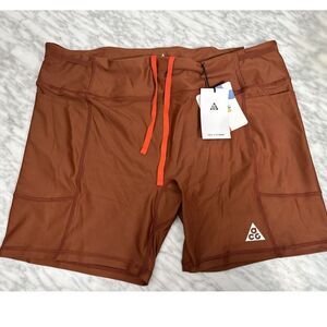 Nike ACG  Dri-FIT ADV Mid-Rise 6" Biker tree Shorts Brown Women's XXL HJ0259 245
